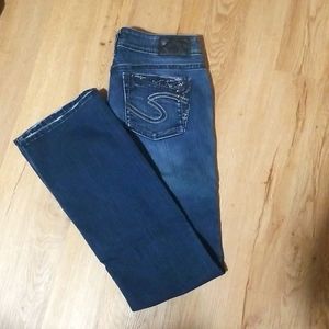 Silver Suki 17' Jean's 30x33